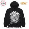 Sp5der Spider Web Pattern Hoodie