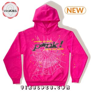 Sp5der Young Thug Pink Punk Hoodie