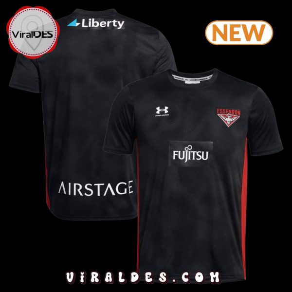 Special AFL Essendon Football Club Black Shirt