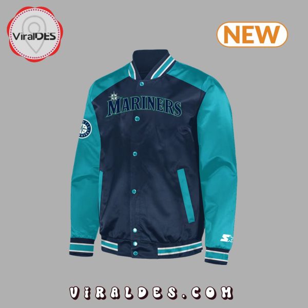 Special Edition NHYPEN x Seattle Mariners Jay Baseball Jacket