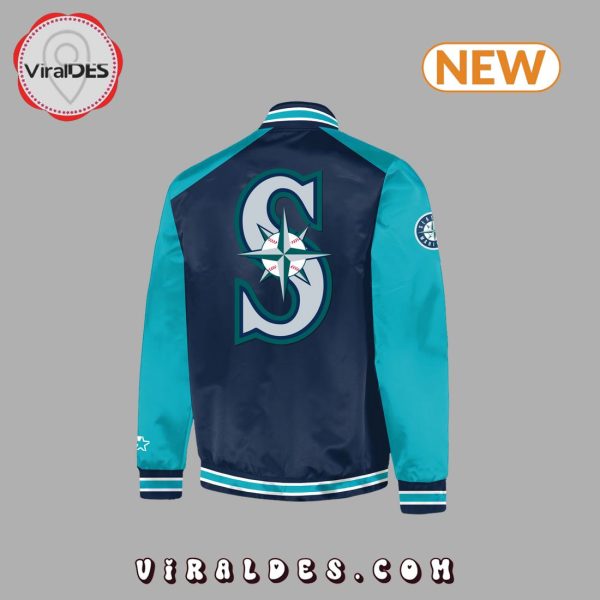 Special Edition NHYPEN x Seattle Mariners Jay Baseball Jacket