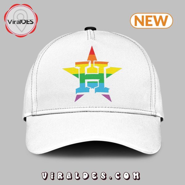 Special Pride Night Houston Astros White Classic Cap