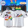 Special Pride Night New York Mets Blue Baseball Jersey