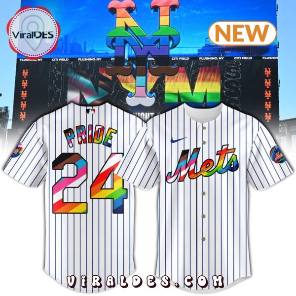 Special Pride Night New York Mets White Baseball Jersey