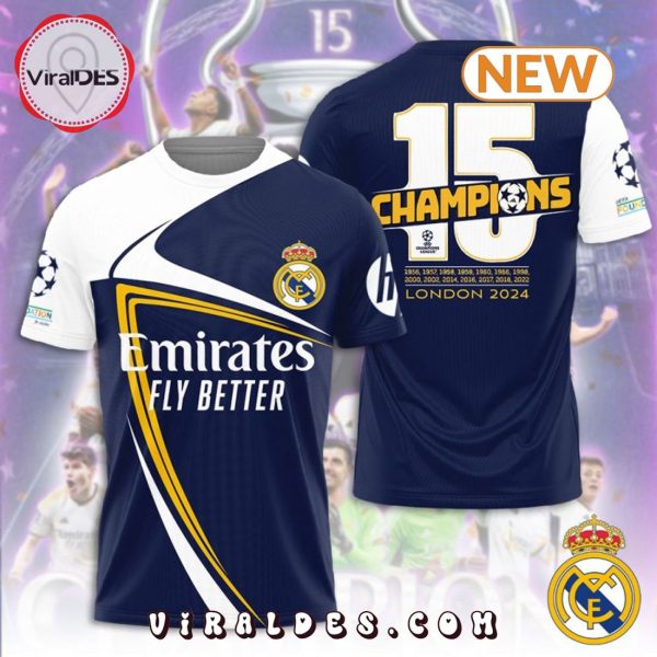 Special Real Madrid 15th Champions London 24 Hoodie