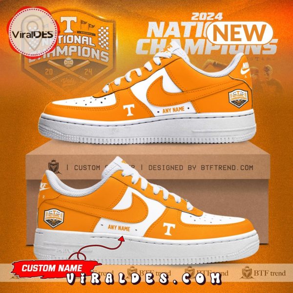 Special Tennessee Volunteers Custom Name Air Force 1 Shoes