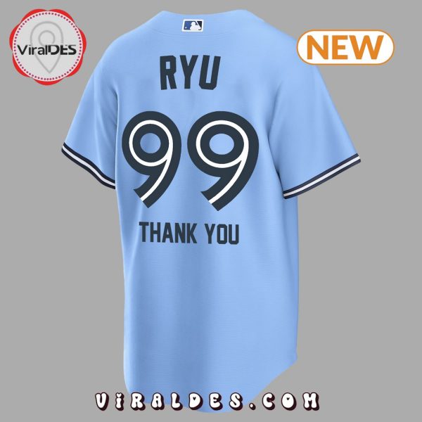 Special Thank You Huyn Jin Toronto Blue Jays Baseball Jersey