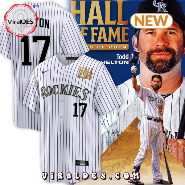 Special Todd Helton Colorado Rockies Baseball Jersey