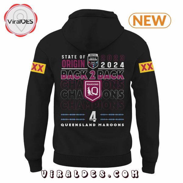 Specialized 2024 Queensland Maroons Back To Back Hoodie, Jogger, Cap