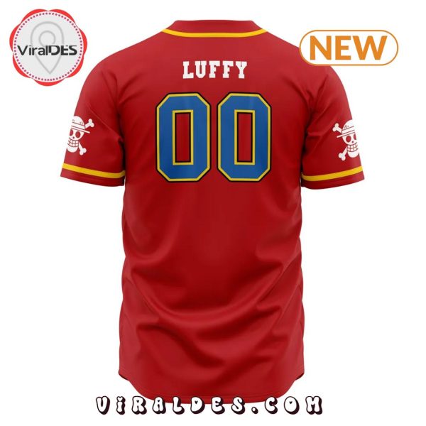 Strawhats Luffy One Piece Baseball Jersey