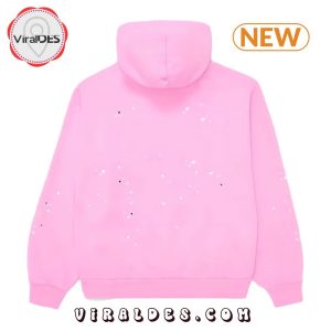 Sp5der Atlanta Pink Hoodie