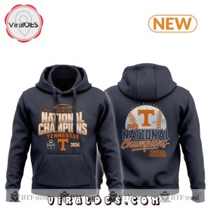 Introducing the Tennessee Volunteers 2024 NCAA Baseball Roster Navy Hoodie