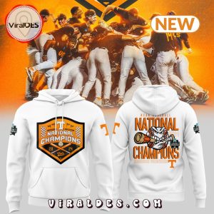 Tennessee Volunteers 2024 NCAA World Series Season White Hoodie