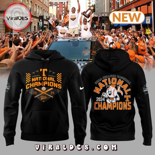 Tennessee Volunteers League Champion Black Hoodie, Jogger, Cap