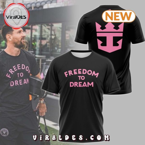 The Messi Freedom To Dream Black Shirt