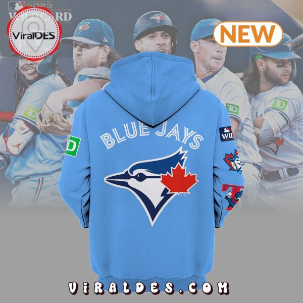 Toronto Blue Jays 2023 Wildcard Blue Hoodie, Jogger, Cap