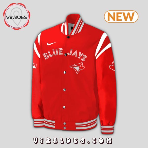 Toronto Blue Jays 2024 Canada Day Limited Red Baseball Jacket