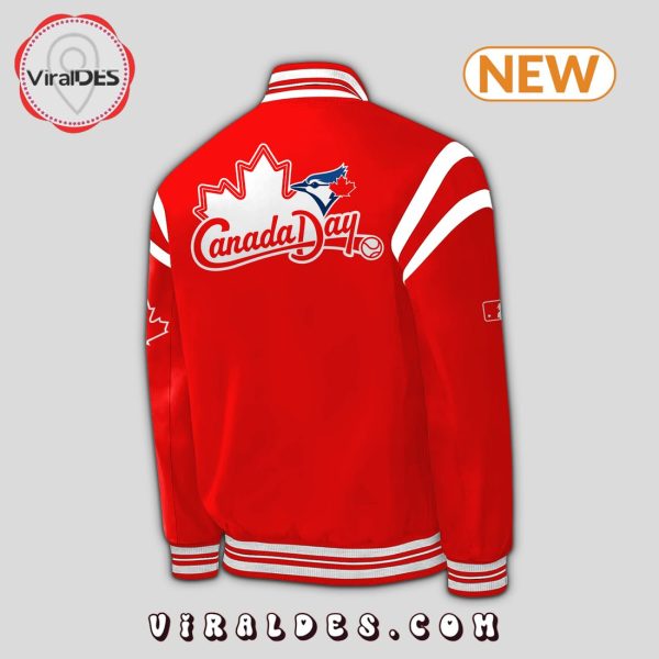 Toronto Blue Jays 2024 Canada Day Limited Red Baseball Jacket