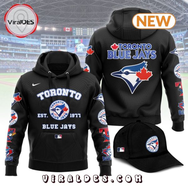 Toronto Blue Jays Baseball Black Hoodie, Jogger, Cap