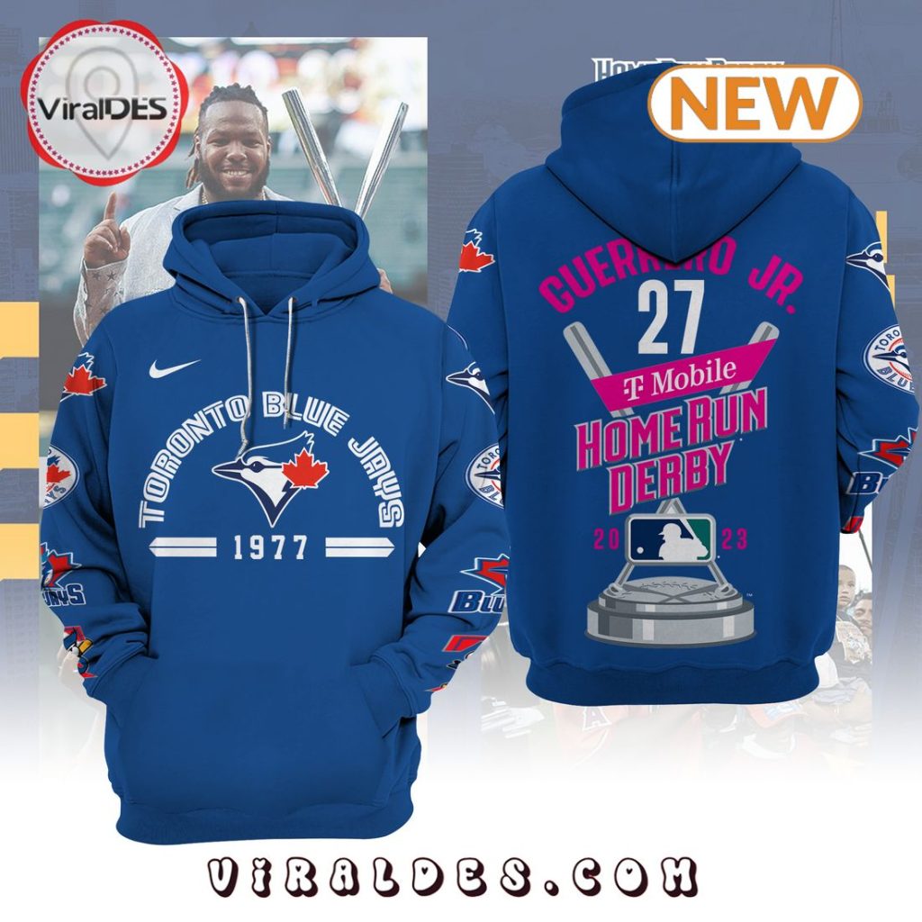 Toronto Blue Jays Home Run Derby Blue Hoodie, Jogger, Cap