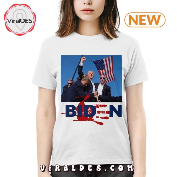 Trump Never Surrender 2024 Biden T-Shirt