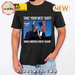 Introducing the Trump Pennsylvania Rally Trump Shot T-Shirt