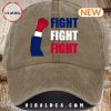 Trump Retro Fight Fight Fight Print Black Classic Cap