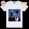 Trump Shot Assasination Attempt Commemorative T-Shirt