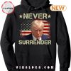 Trump Shot Never Surrender T-Shirt