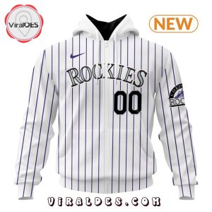 MLB Colorado Rockies Custom 2024 Home Kits Hoodie
