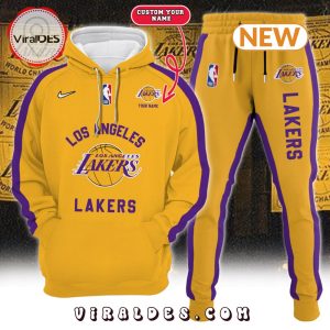 Los Angeles Lakers NBA Personalized SetCombo Hoodie, Jogger
