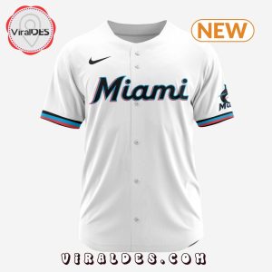 MLB Miami Marlins Custom 2024 Home Baseball Jersey