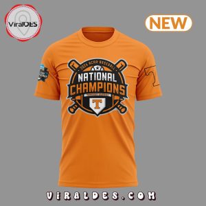 Tennessee Volunteers 2024 Funny Baseball Season Orange Shirt