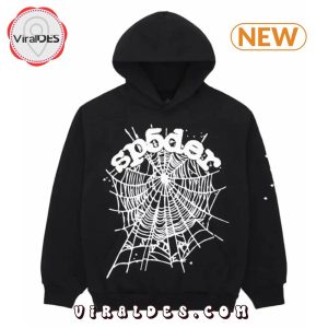 Sp5der OG Web Black Hoodie