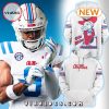 White & Powder Blue NCAA Ole Miss Rebels Season Hoodie, Jogger, Cap