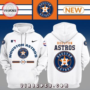 Limited Houston Astros 2024 White Hoodie, Cap