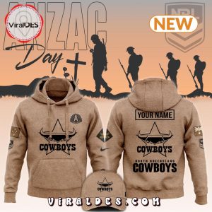 2024 North Queensland Cowboys Anzac Round Unisex Hoodie, Jogger, Cap