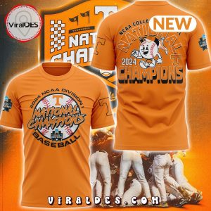 NCAA Tennessee Baseball National Champion Orange Shirt