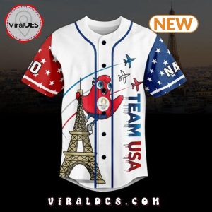 USA Team Get Ready Paris 2024 Olympics Baseball Jersey