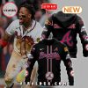 Custom Atlanta Braves 2023 Postseason Black Hoodie, Jogger, Cap