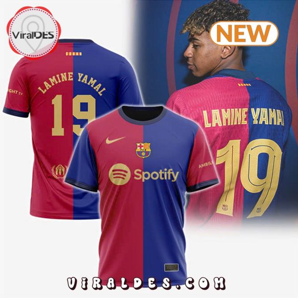 2024 FC Barcelona Lamine Yamal Soccer Shirt