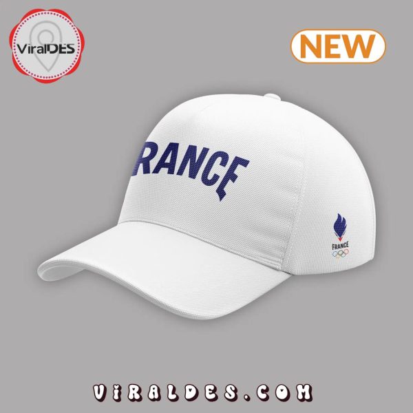 2024 France Football Team Blue T-Shirt, Cap