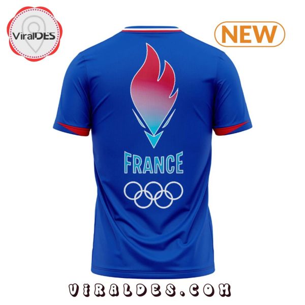 2024 France Football Team Blue T-Shirt, Cap