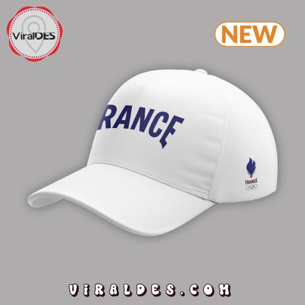 2024 France Team Olympic White Hoodie, Jogger, Cap