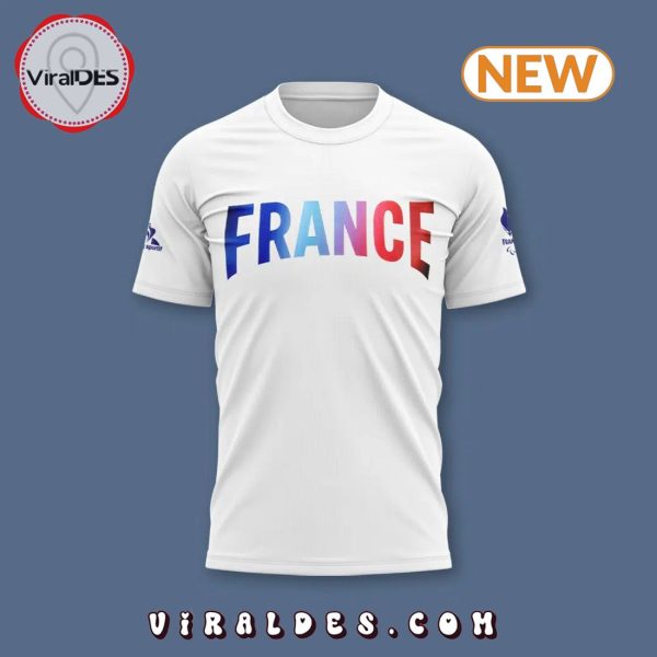 2024 Men’s France Team White T-Shirt, Cap