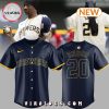 2024 Milwaukee Brewers Snoop Dogg 20 White Jersey