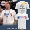 2024 Men’s France Team White T-Shirt, Cap