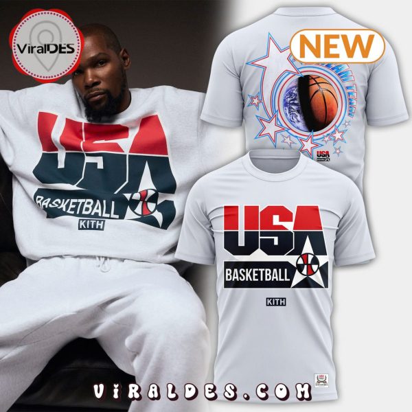 2024 USA Basketball Olympics White Shirt