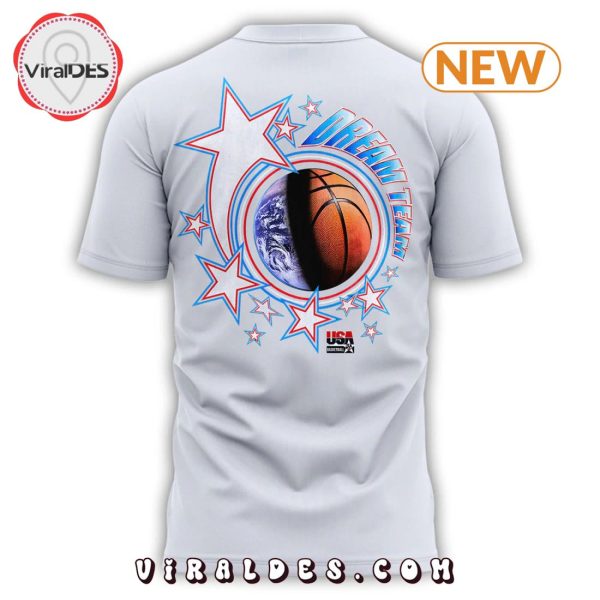 2024 USA Basketball Olympics White Shirt