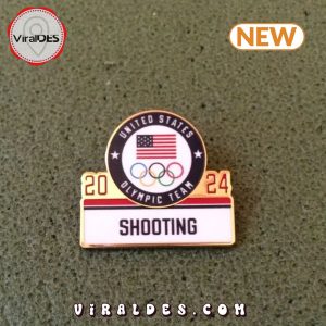 Paris 2024 Olympic USA Team Shooting Enamel Pins